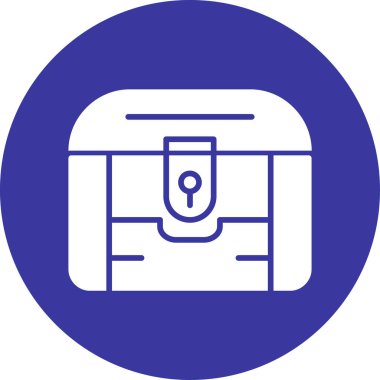 Çanta simgesinin vektör illüstrasyonu