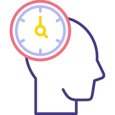 Saat. Web simgesi basit tasarım