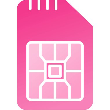 Benzersiz akıllı telefon vektör simgesi