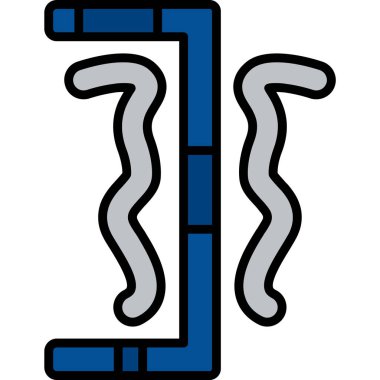 Bina simgesi. vektör illüstrasyonu