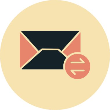 e- posta simgesi vektör illüstrasyonu