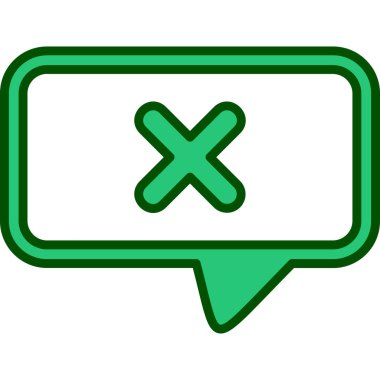 Konuşma balonu işaret tasarımı