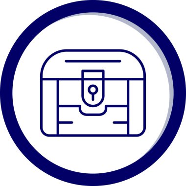 Güvenli ikon. vektör illüstrasyonu