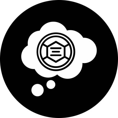 Modern bir simgenin vektör illüstrasyonu