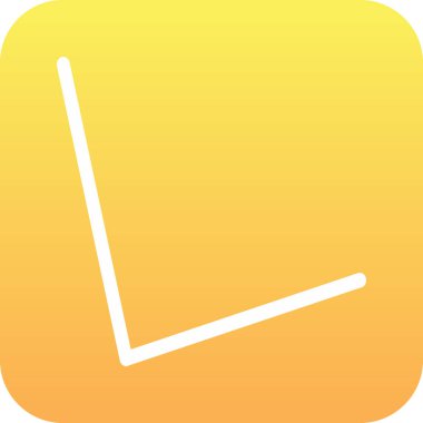 Saat simgesi üzerinde arka izole