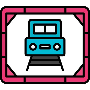 robot ikon vektör illüstrasyonu