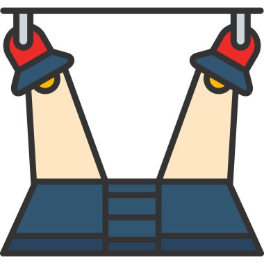 İp. Web simgesi basit illüstrasyon