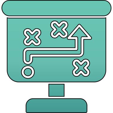 Yön ok simgesi. web tasarımı için ok yönü ikonu