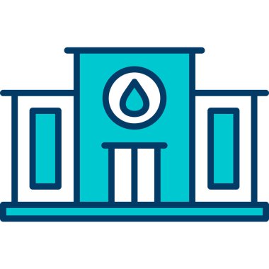 yağ pompası ikon vektör illüstrasyonu