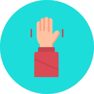 El jest vektör çizim