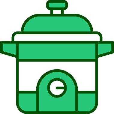 Çizgi film simgesinin vektör çizimi