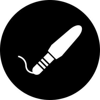 sosis simgesi vektör illüstrasyonu