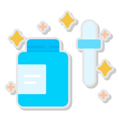 tıp ve sağlık ikonu vektör illüstrasyonu