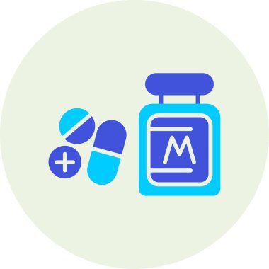 Haplar. Web simgesi basit illüstrasyon