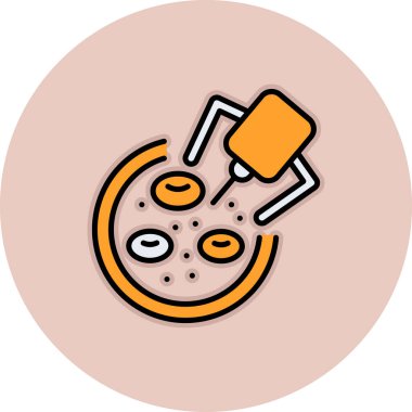 seo modern simgesinin vektör illüstrasyonu