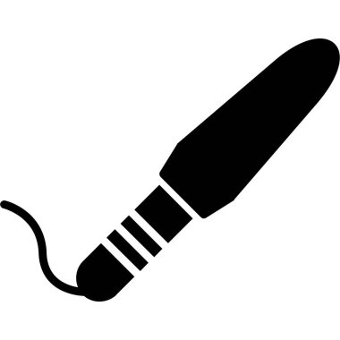 Sosis ikonu. Web için basit sosis vektör simgesi çizimi