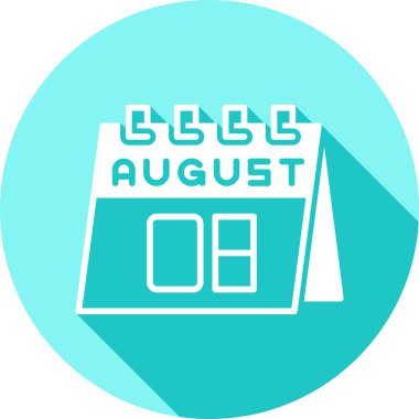 Tek bir simge tasarımının vektör illüstrasyonu