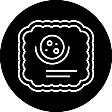 Gıda Web ikonu vektör illüstrasyonu