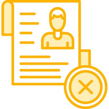 Belge. Web simgesi basit illüstrasyon