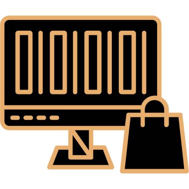 bilgisayar simgesi vektör illüstrasyonu