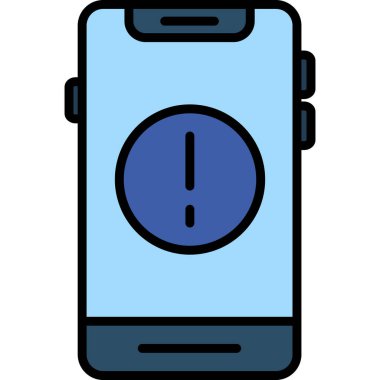 akıllı telefon simgesi. özet telefon vektör resimleme simgesi izole edildi