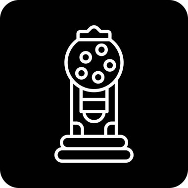 Modern b 'nin vektör illüstrasyonu eksik simgesi