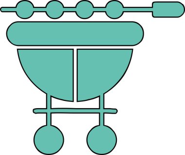 davul simge vektör çizim