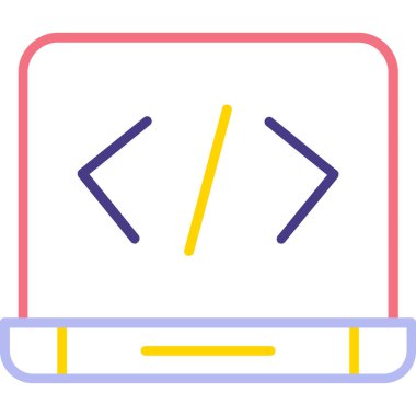 Web tasarım simgesi, vektör illüstrasyonu