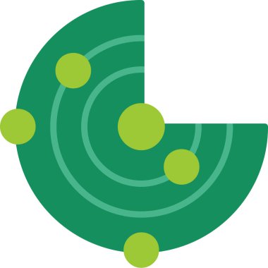 Şekerleme ikonu düz stil