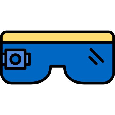 Modern simgenin vektör illüstrasyonu