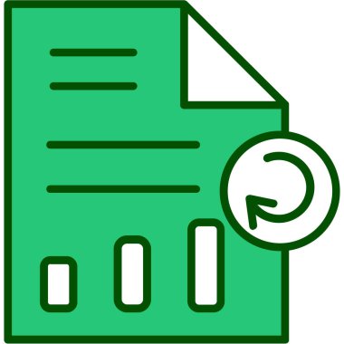 belge simgesi, vektör çizimi