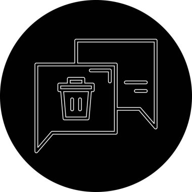 Modern simgenin vektör illüstrasyonu