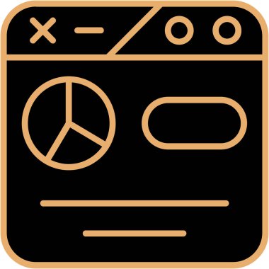 Ağ simgesi. vektör illüstrasyonu