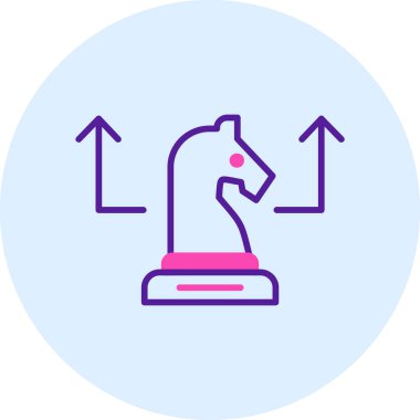 Modern bir simgenin vektör illüstrasyonu