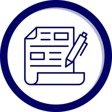 Modern eğitim ikonunun vektör illüstrasyonu