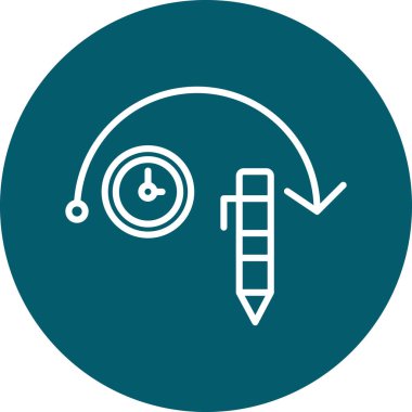 Modern simgenin vektör illüstrasyonu