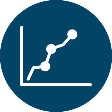 Bar çizelgesi. Web simgesi basit illüstrasyon