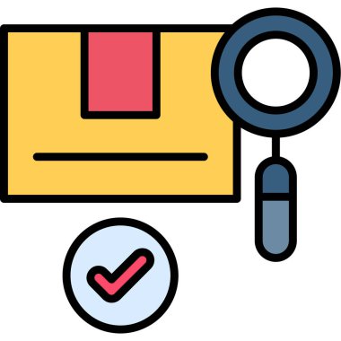 belge simgesi vektör illüstrasyonu