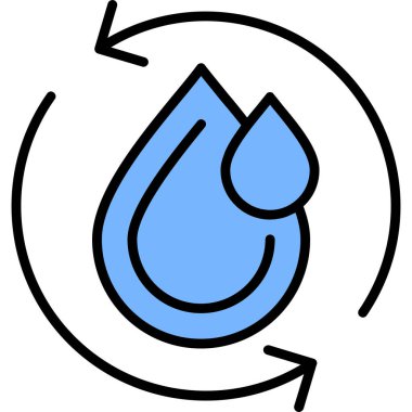 Su damla simgesi. Anahat su damla vektör simgesi beyaz arka plan üzerinde izole web tasarımı için