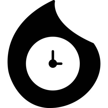 Alarm saat vektör çizimi