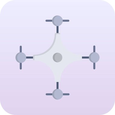 Molekül simgesi, vektör çizimi
