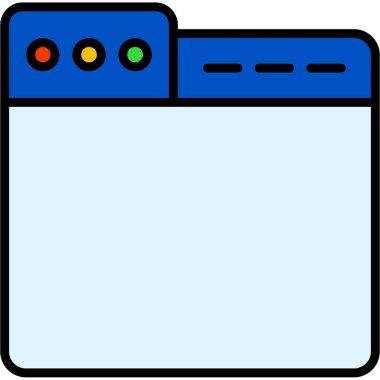 bilgisayar simgesi vektör illüstrasyonu