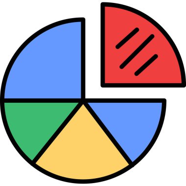 grafik ikonu vektör illüstrasyonu