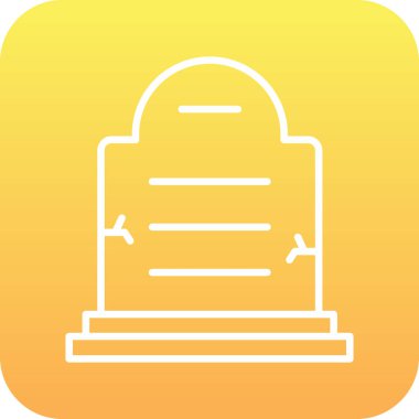 Benzersiz sütun vektörü simgesi