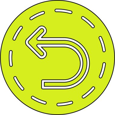 Çizgi film topunun vektör çizimi