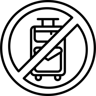 Sigara simgesi yok, taslak biçimi