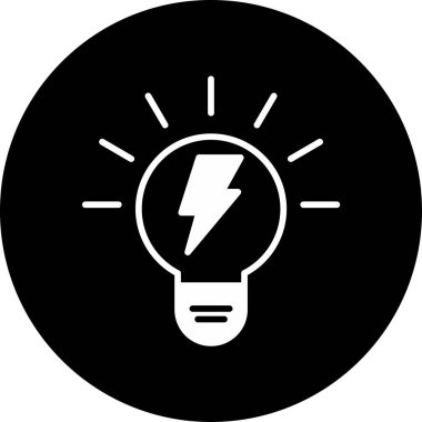 Modern bir simge tasarımının vektör illüstrasyonu