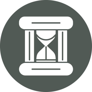 kum saati vektör simgesi