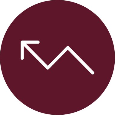 ok simgesinin vektör illüstrasyonu