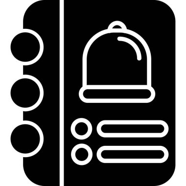 Gıda simgesinin vektör illüstrasyonu